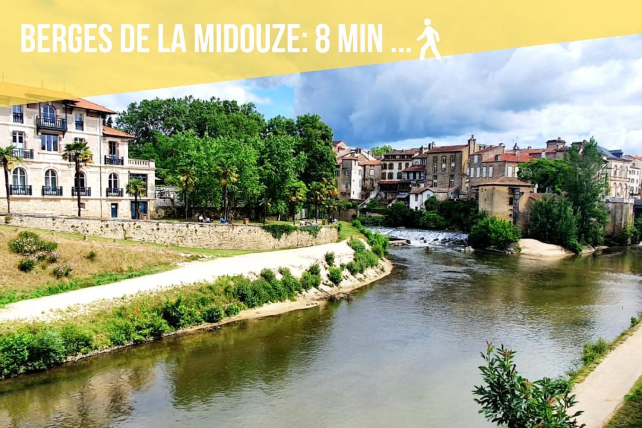 Maison Proche Centre * Wifi * Parking Devant * Mont-de-Marsan Zewnętrze zdjęcie